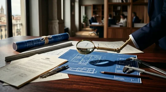 Verifica della conformità catastale con documenti immobiliari e planimetrie