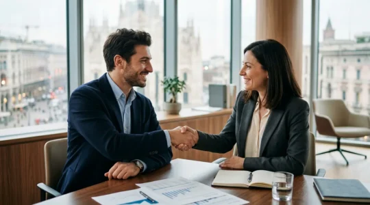 Negoziazione mutuo con consulente bancario per ottenere un tasso vantaggioso