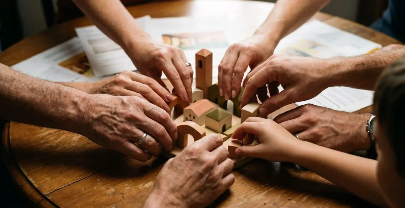 Documento di patto di famiglia per gestione condivisa patrimonio immobiliare